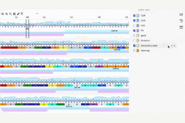 Pipebio - Sanger sequence analysis of antibodies and TCRs - Gif 2