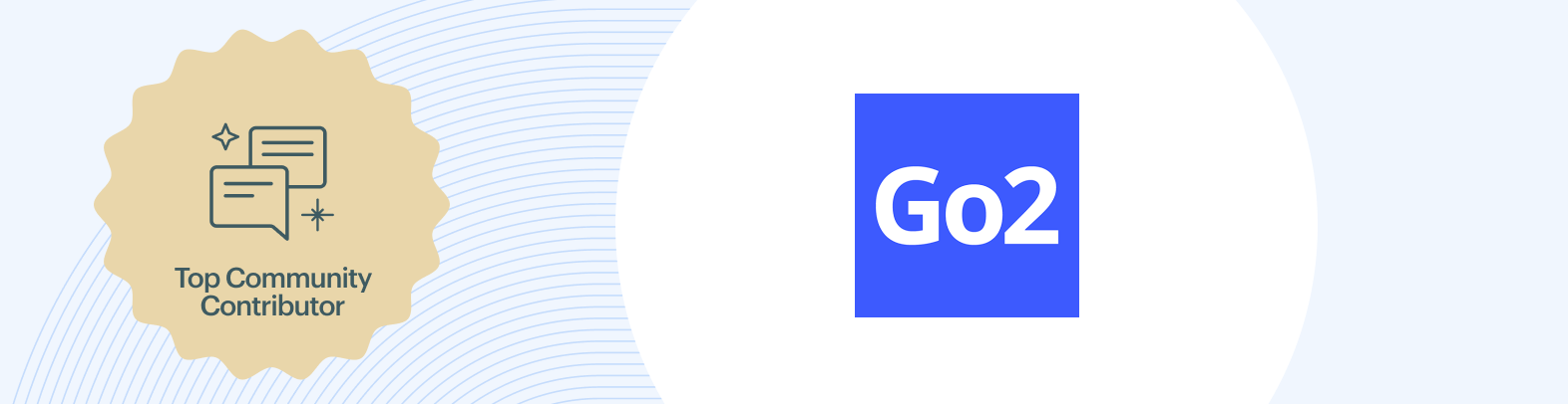 Top community contributor award - Go2