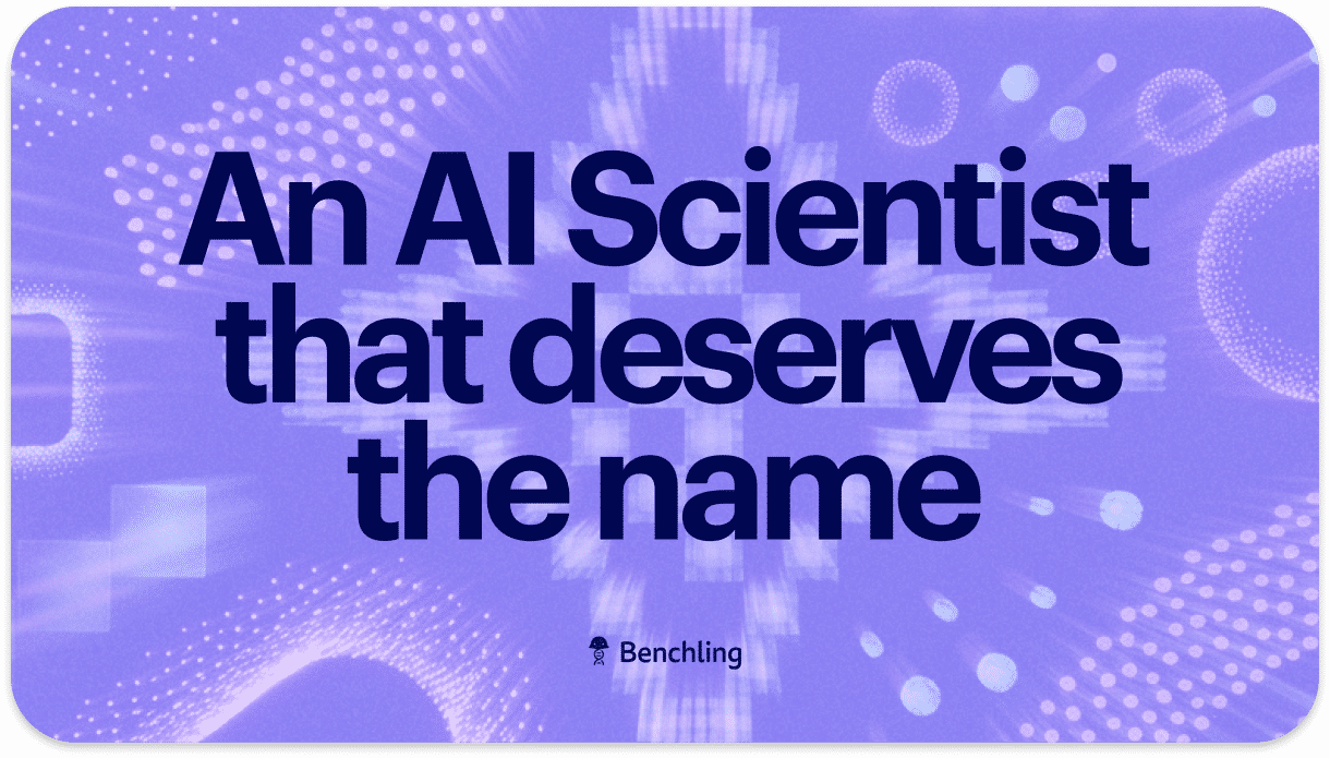 An AI scientist that deserves the name cover