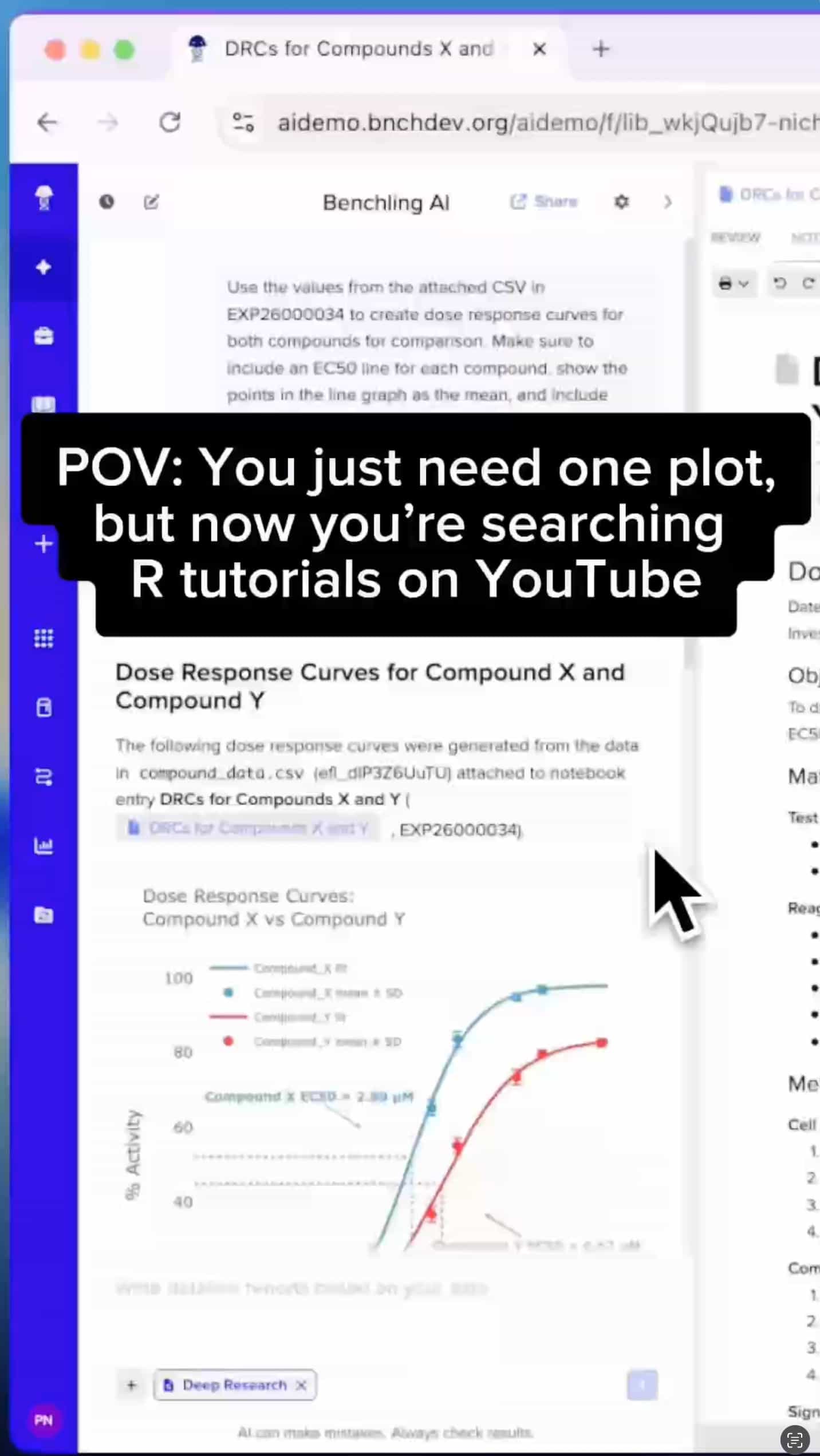 Let AI handle your data plotting