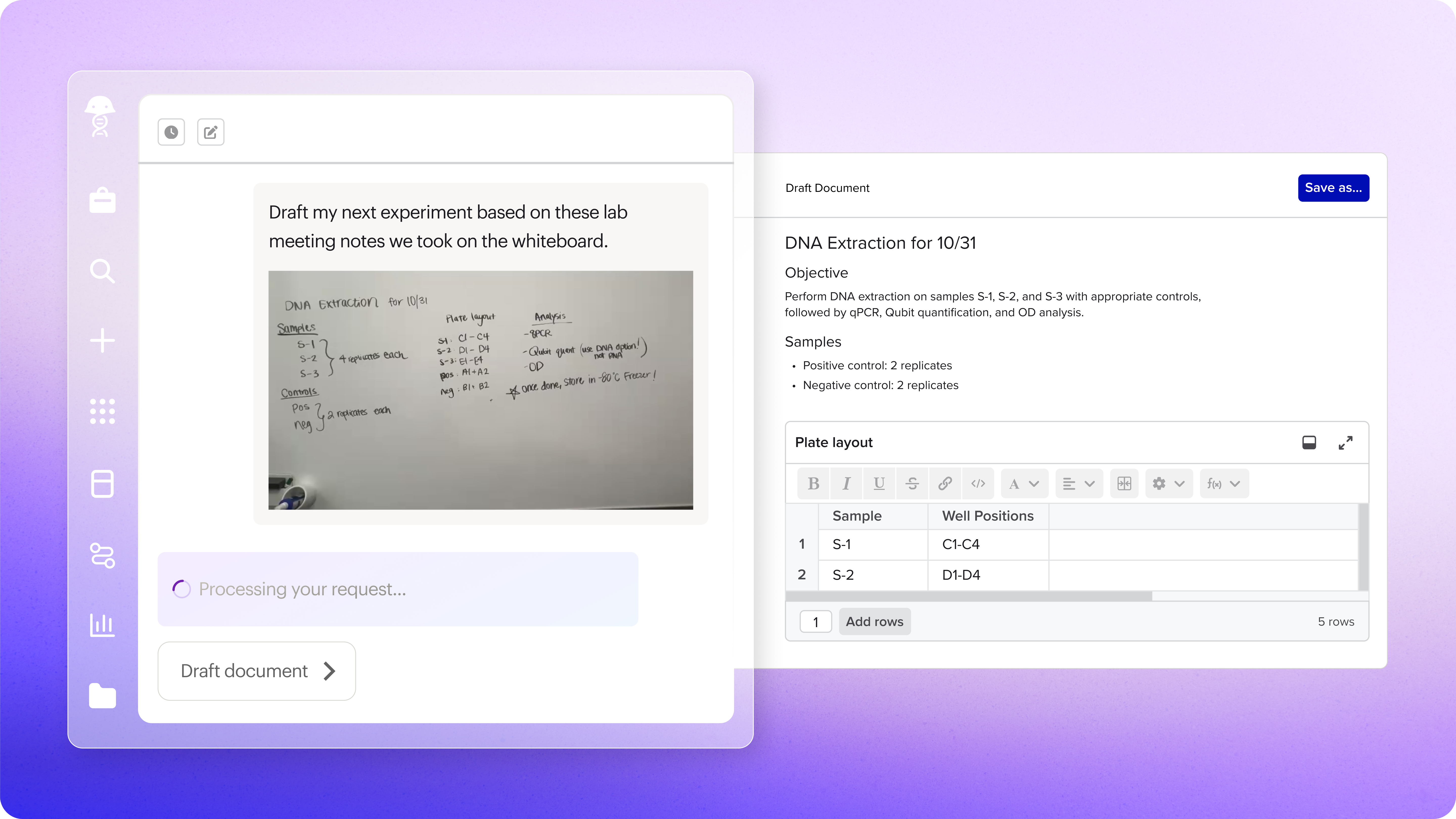 4 ways scientists are automating lab documentation with AI - Use case 2