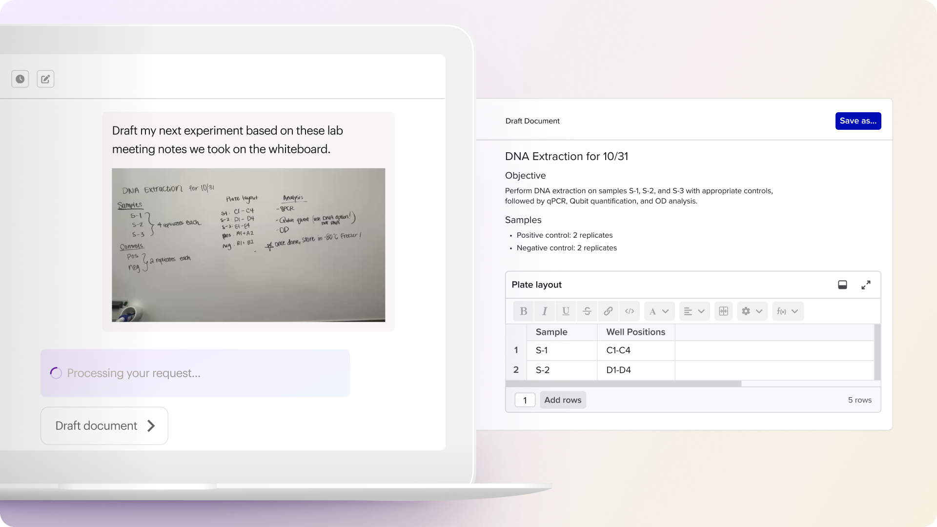 4 ways scientists are automating lab documentation with AI - Use case 2