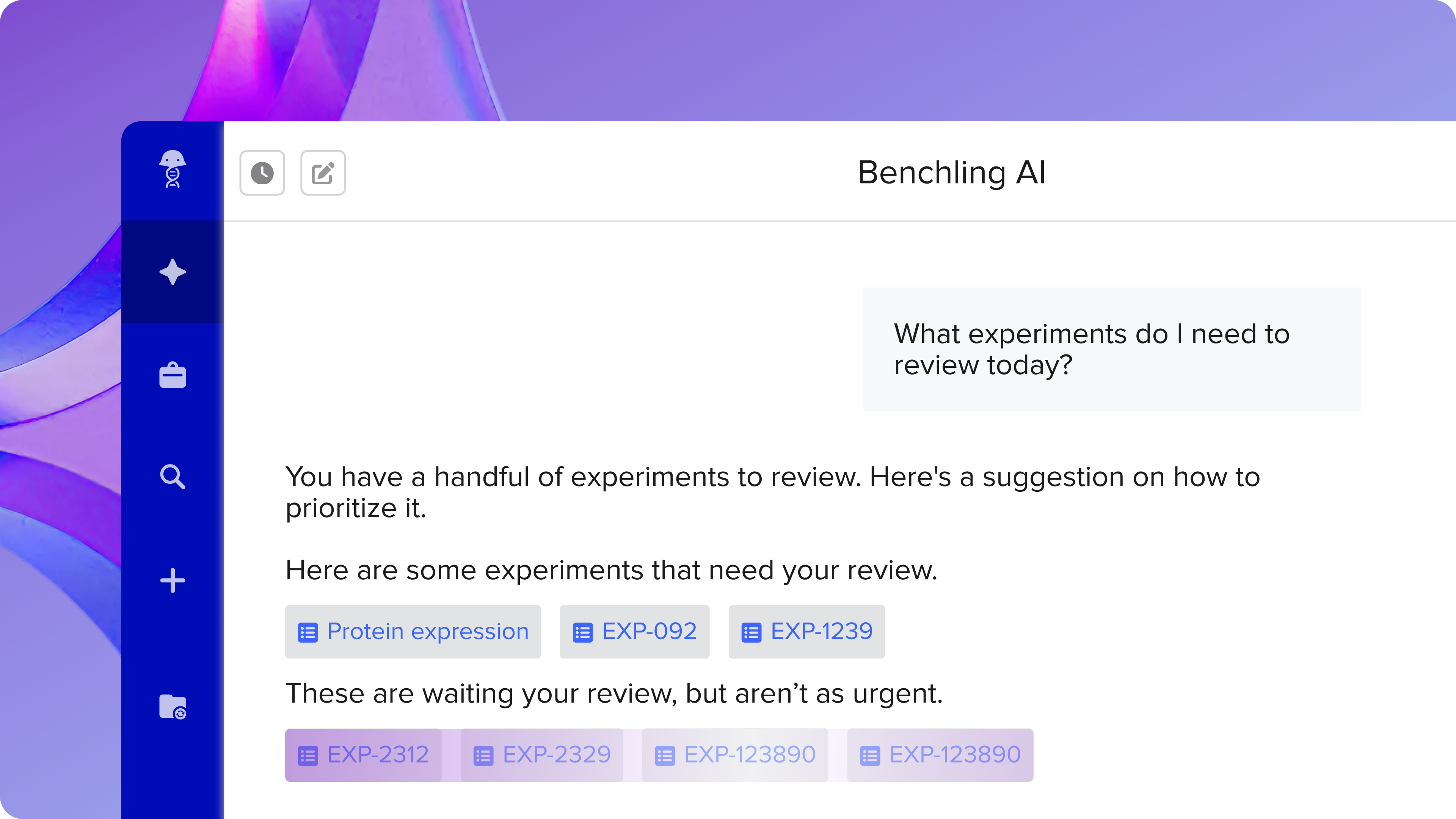 Ask Agent gives you quick answers - AI Capabilities - Product Image