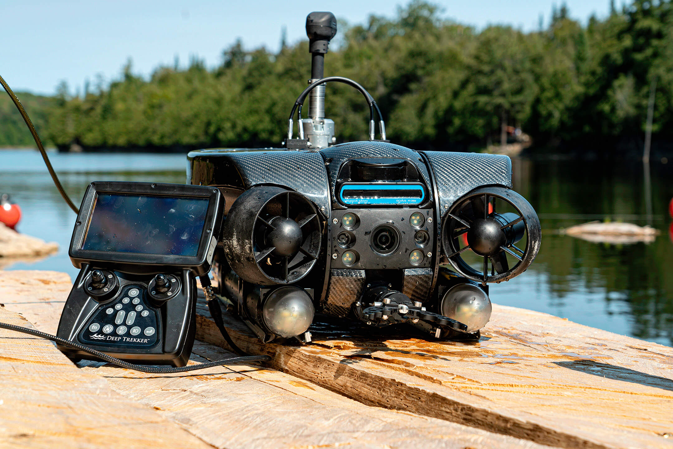 REVOLUTION with ROV GPS and Handheld controller