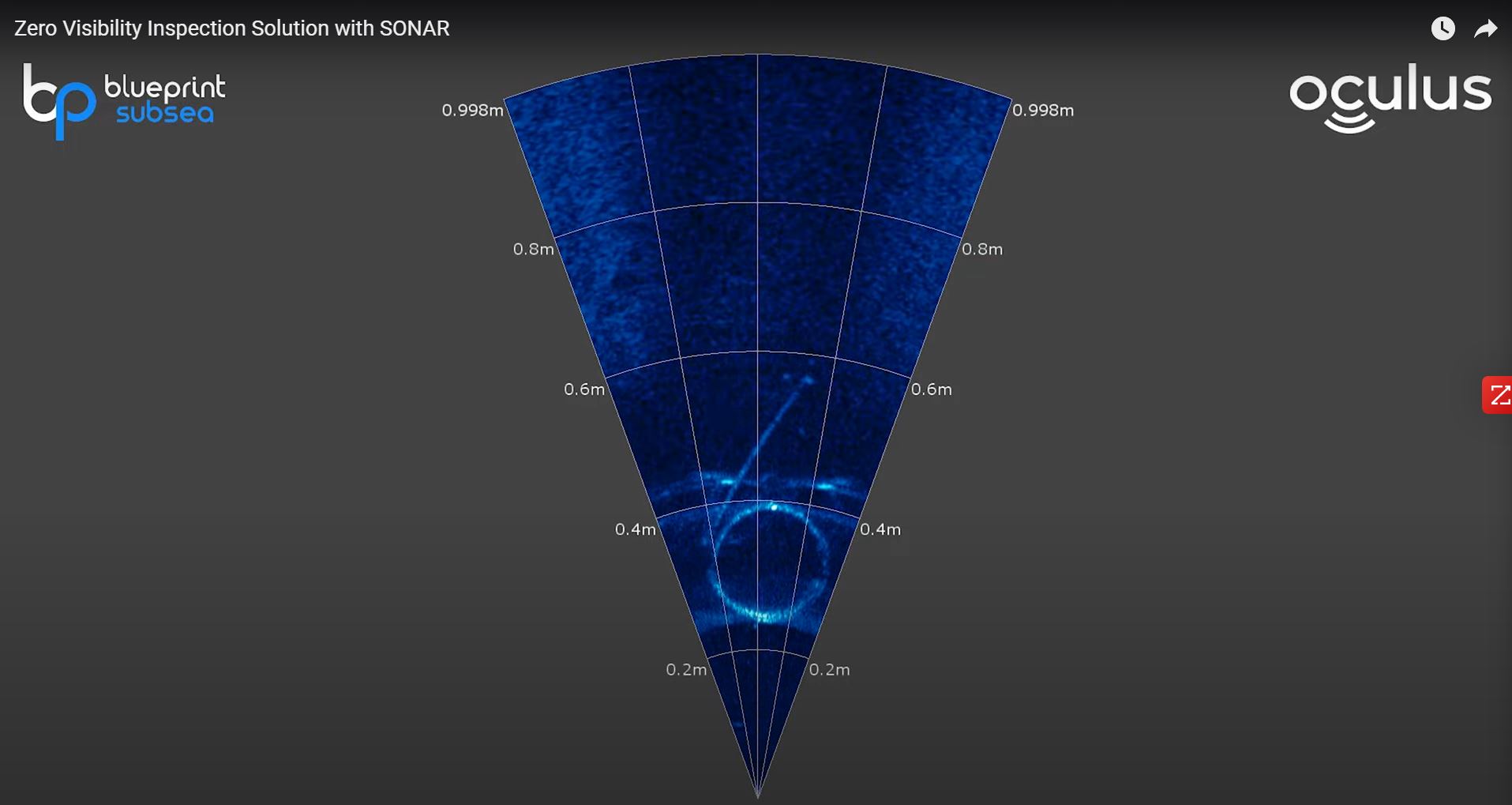 SS4 imaging sonar captures lateral protruding