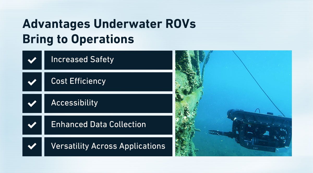 Advantages Do Underwater ROVs Bring to Operations
