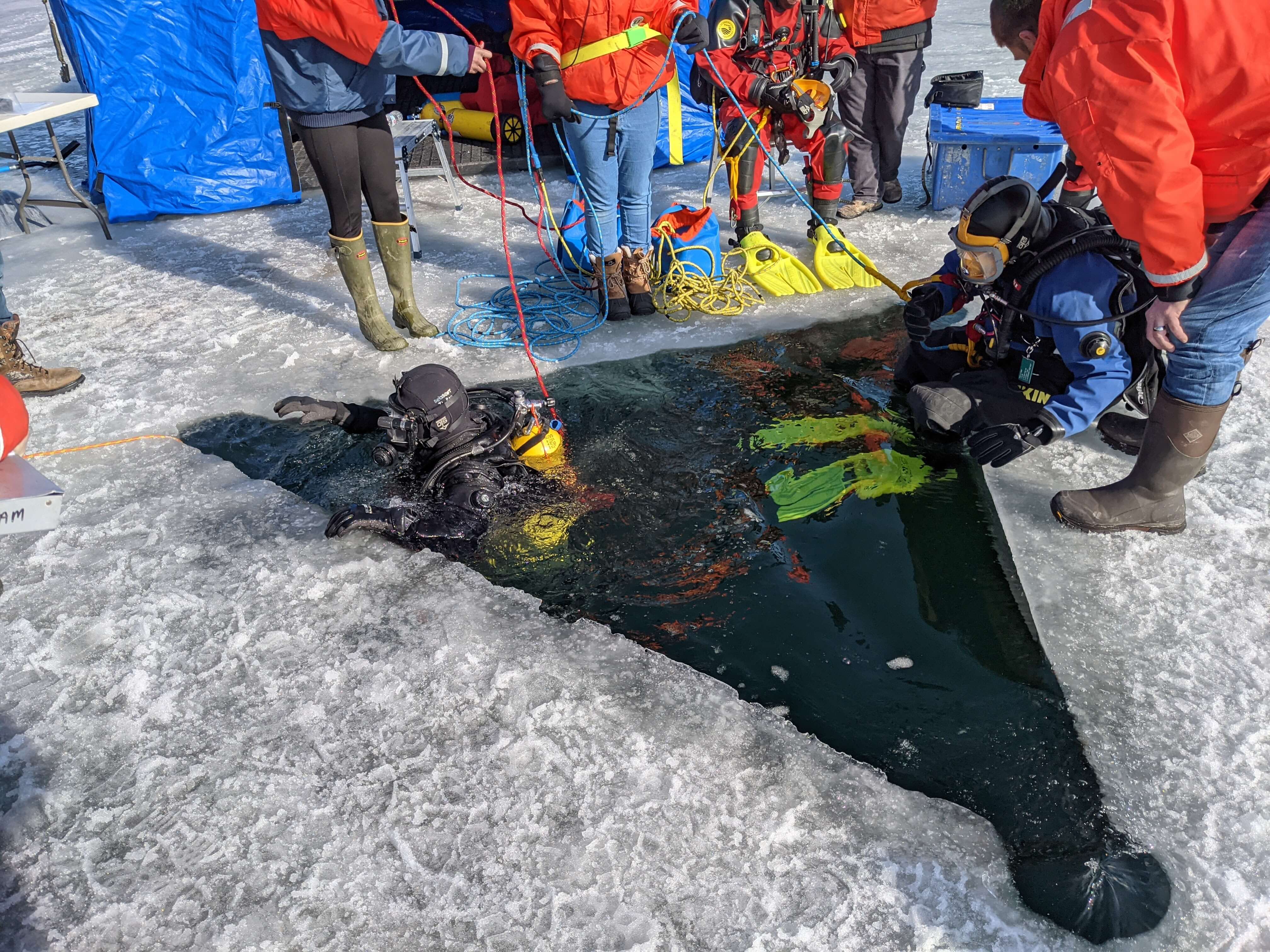 APO Fire Rescue Ice Dive