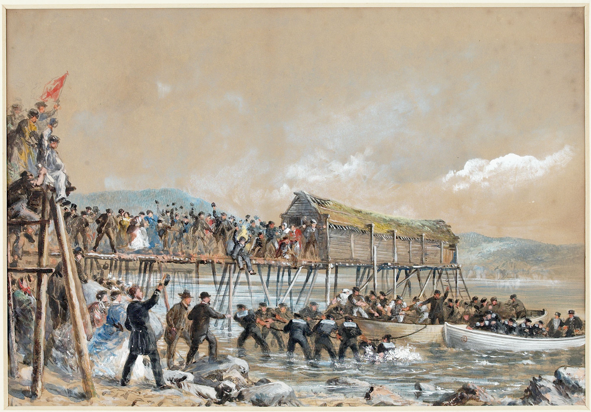 Landing of the Atlantic Cable of 1866, Heart-s Content, Newfoundland