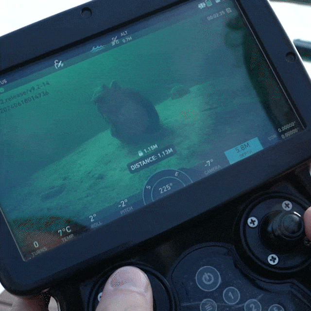 Distance lock Real-Time Distance Readout GIF