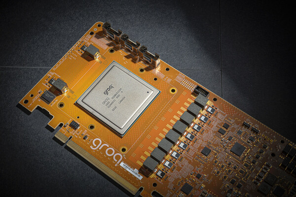 Image of the lpu from the company groq