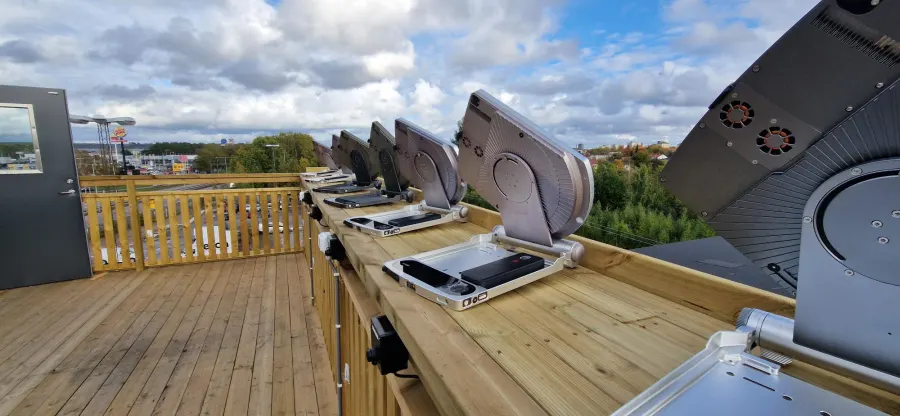 Karlstad testing roof