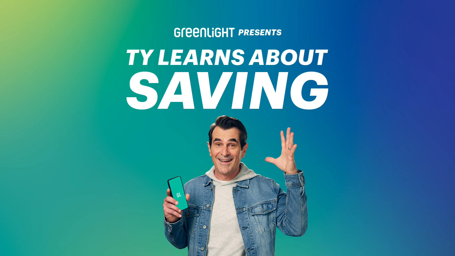 ty burrell learns about saving with greenlight