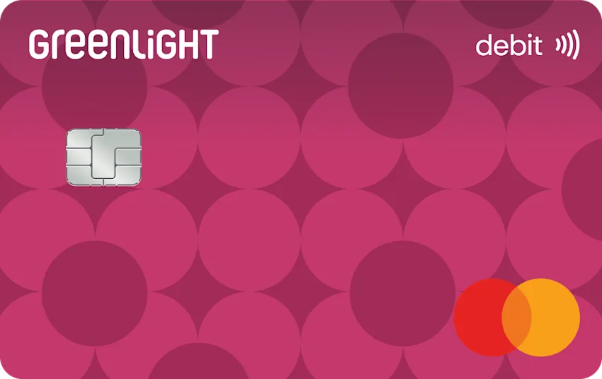 Greenlight debit card — Pattern07 design