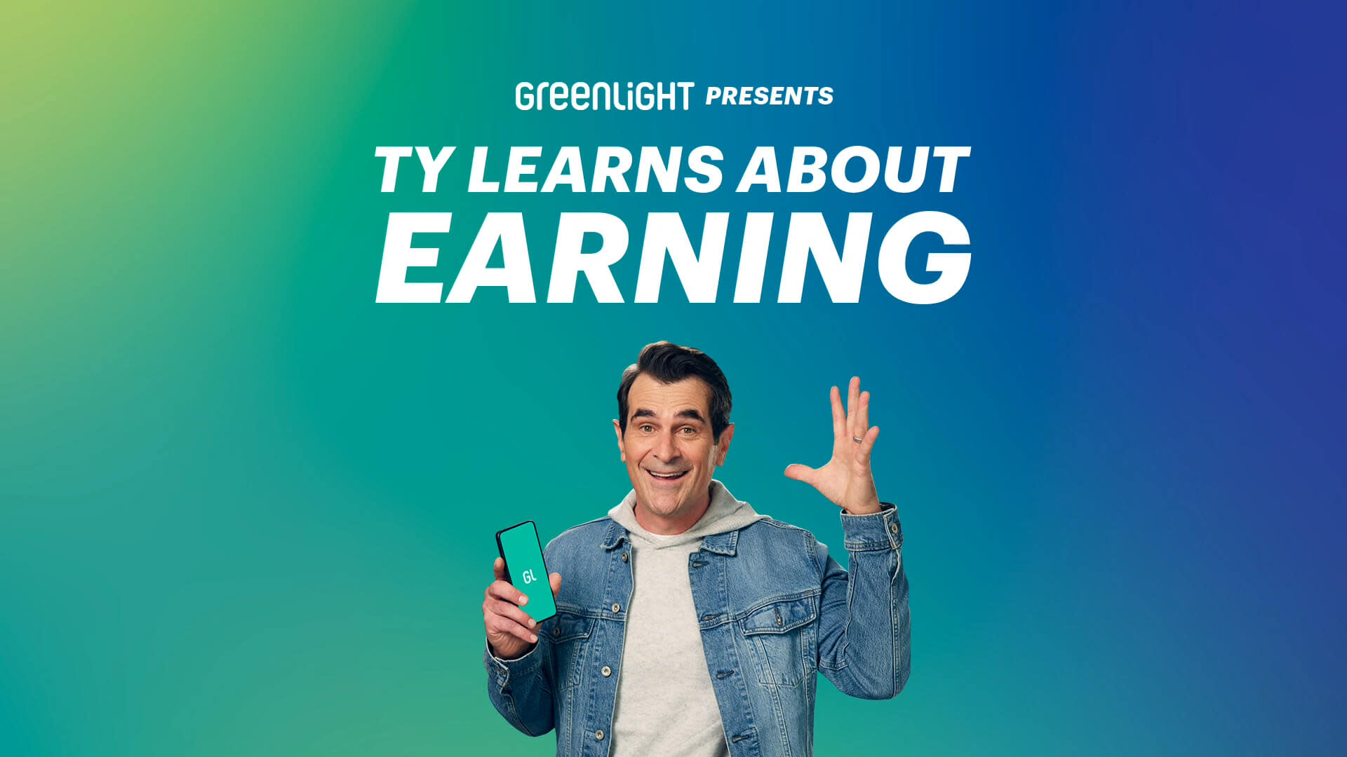ty burrell learns about earning with greenlight