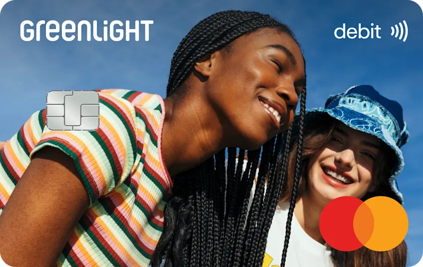 Greenlight debit card — Teens design