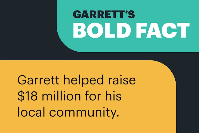 Garrett's bold fact