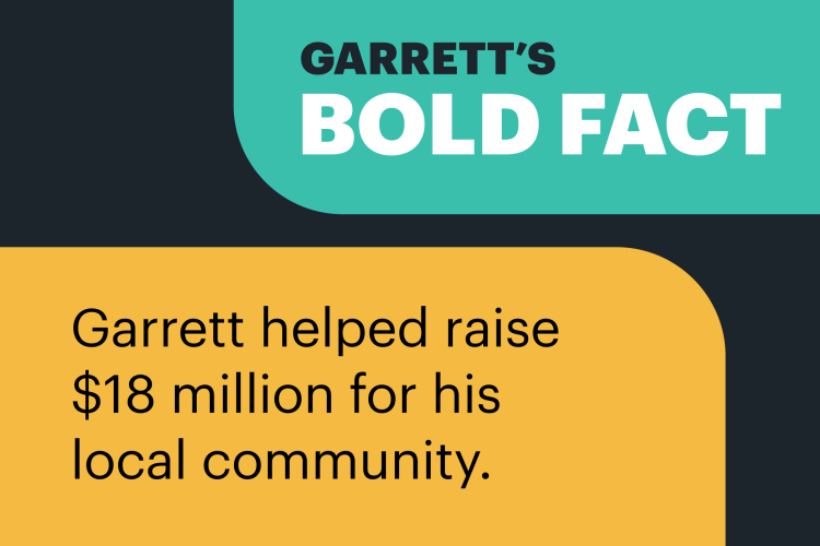 Garrett's bold fact