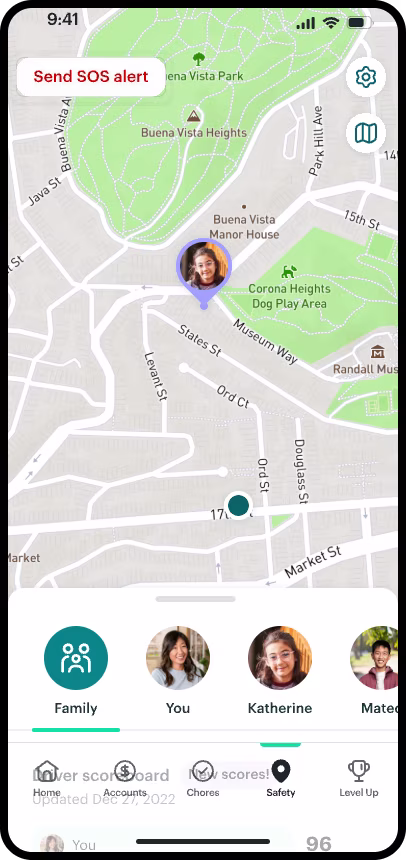 location sharing