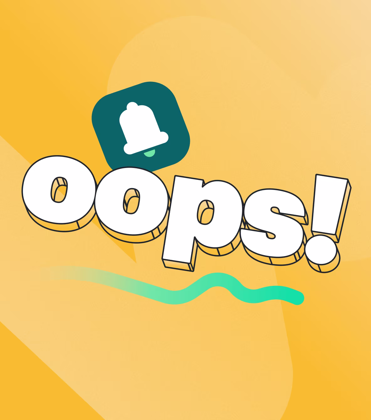 graphic saying oops