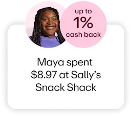 Maya bought pizza and got cash back