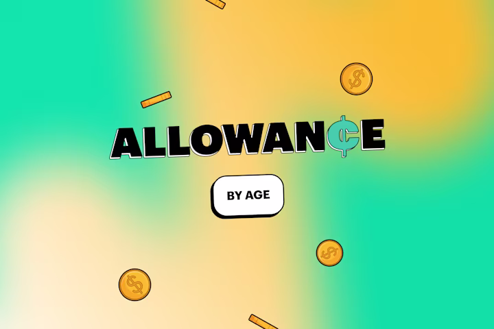 Allowance by age blog by Greenlight with stats for allowances of all ages