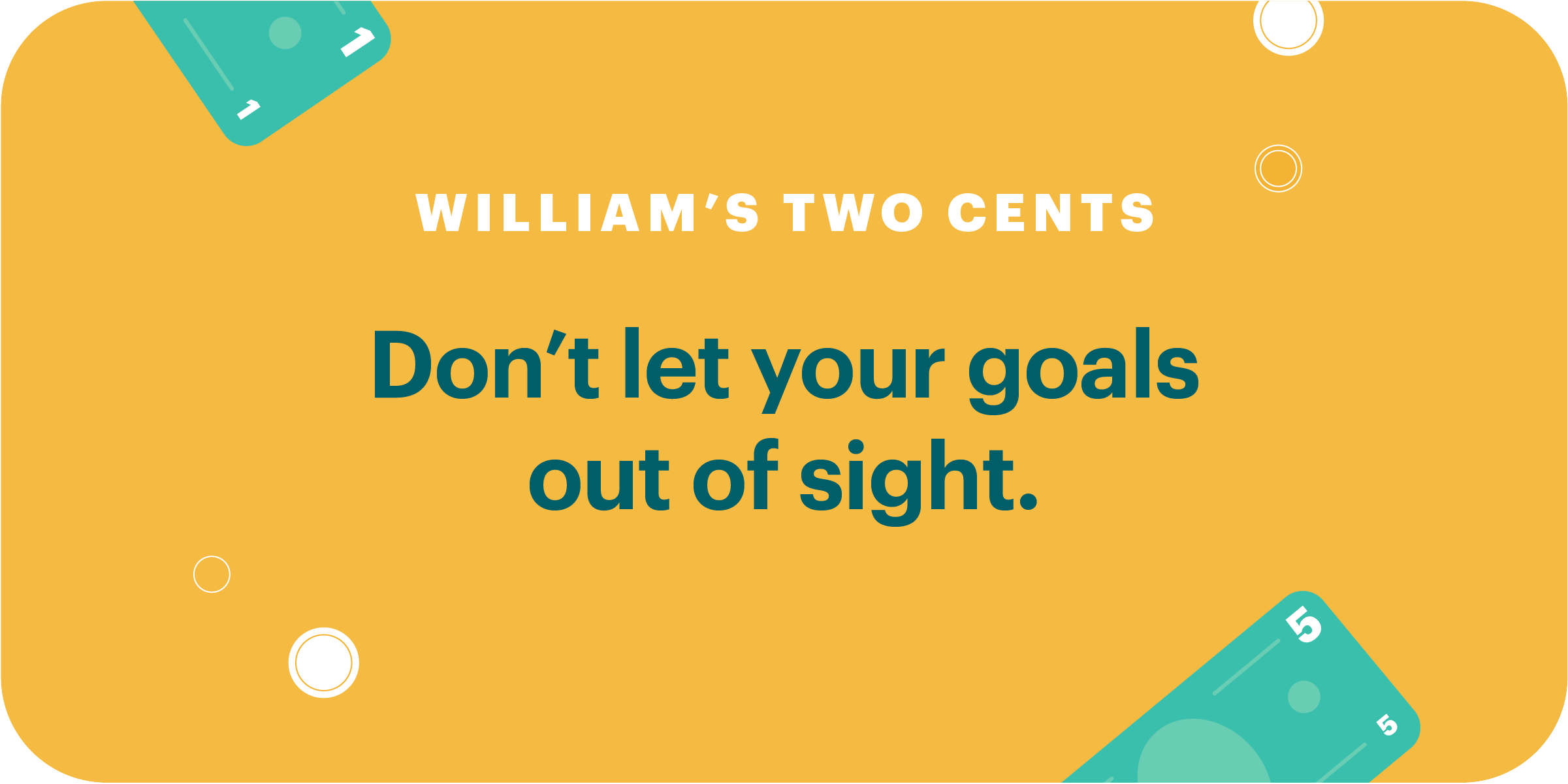 William's two cents quote