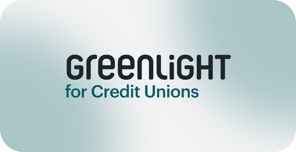 Greenlight for Credit Unions Logo asset with background