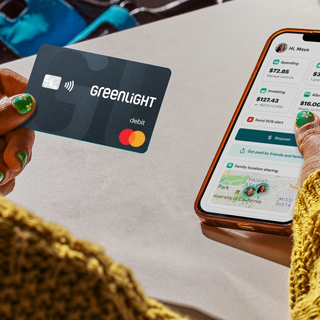 Paying with Greenlight card