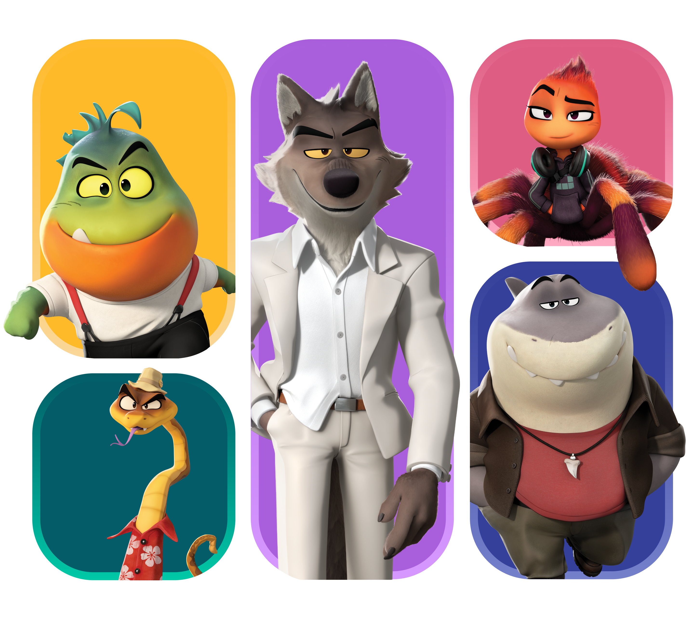 DreamWorks Bad Guys characters meet Greenlight.