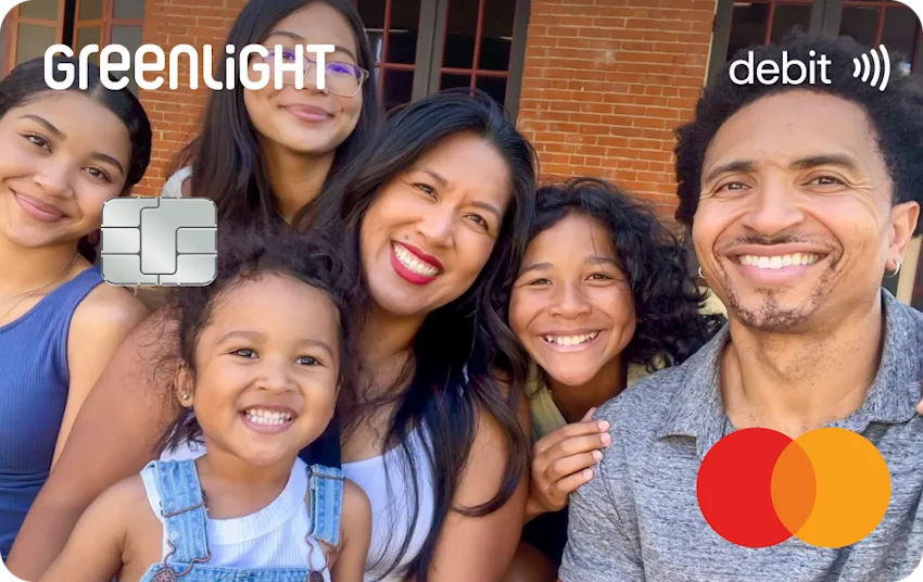 Greenlight debit card — Family design