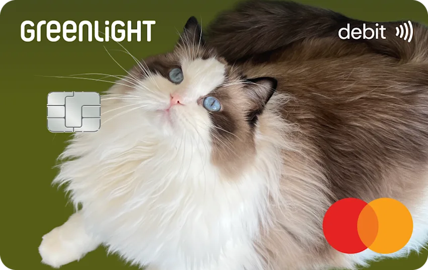 Greenlight debit card — Cat02 design