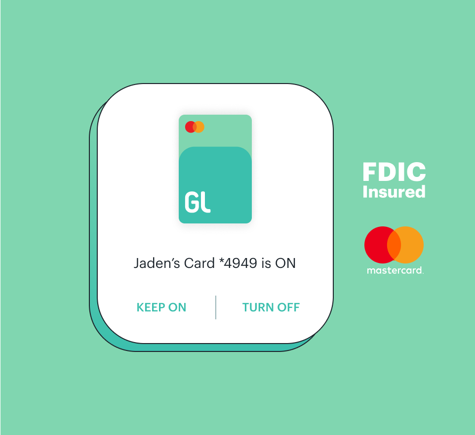 icon describing Greenlight’s secured debit card