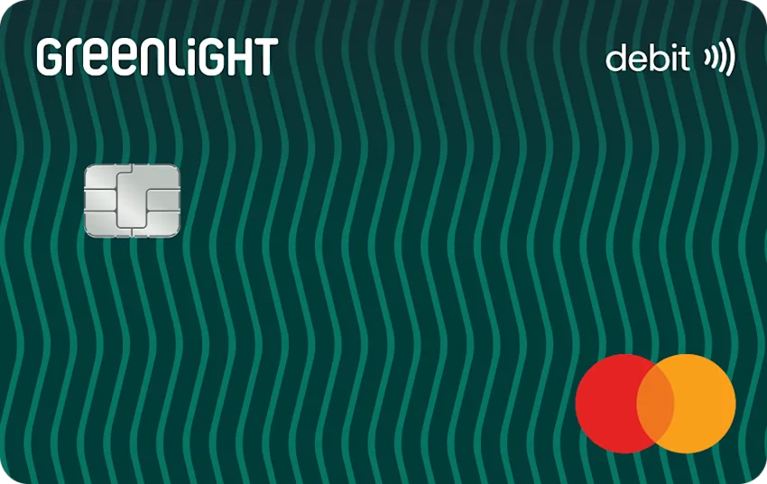 Greenlight debit card — Pattern01 design