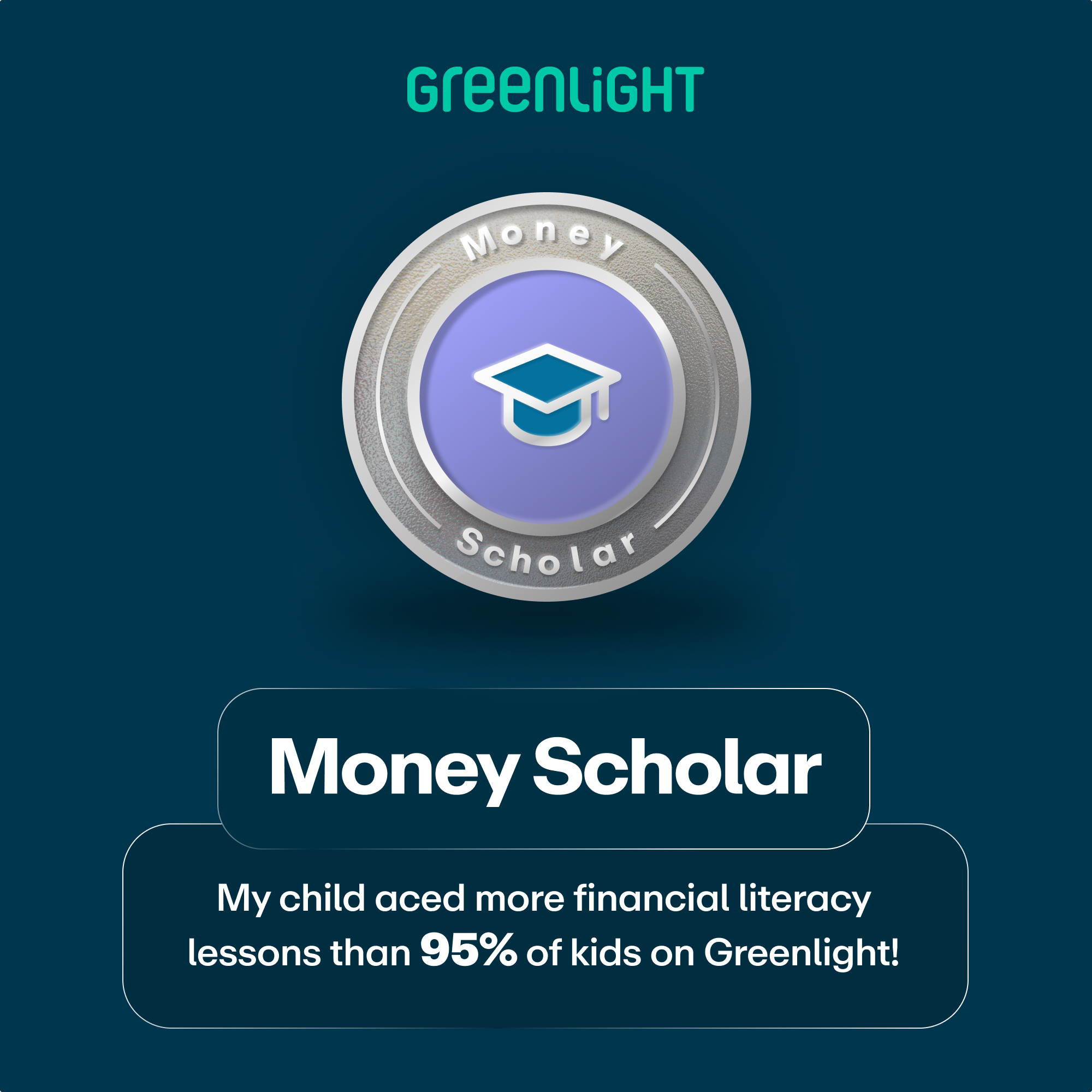 Top Money Scholar coin - square 