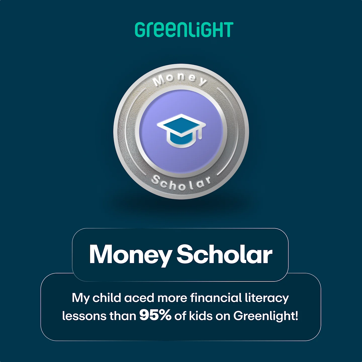 Top Money Scholar coin - square 
