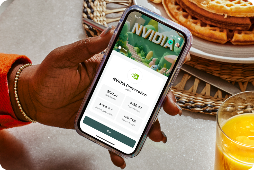 Greenlight investing app stocks hero
