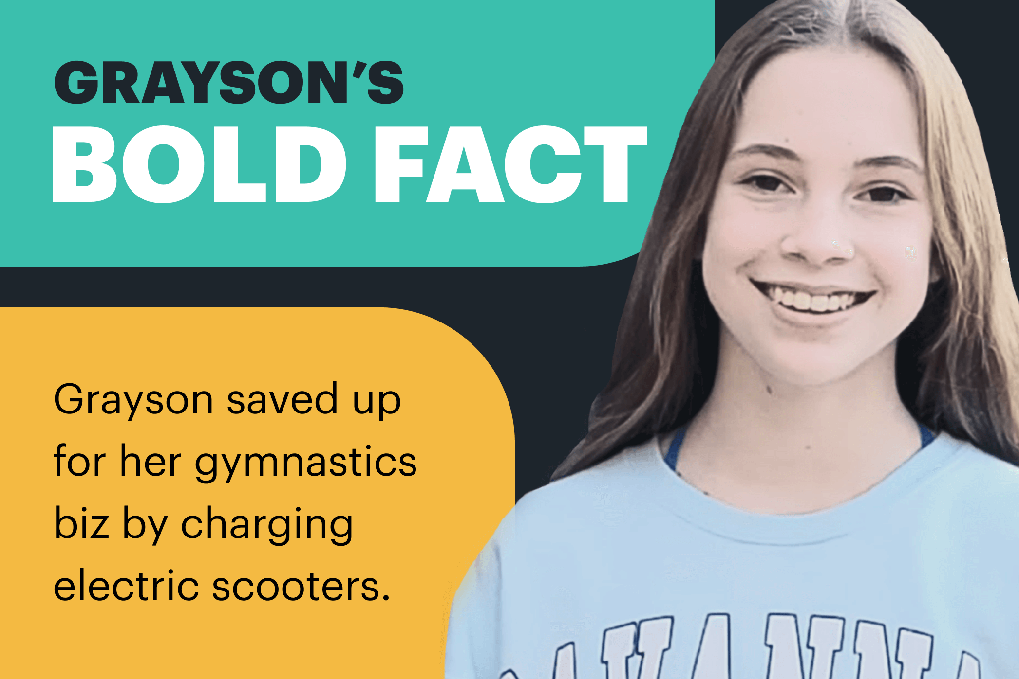 Grayson's bold fact