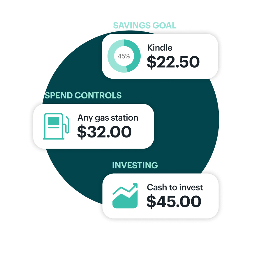 Greenlight Savings Goals Spend Controls Investing