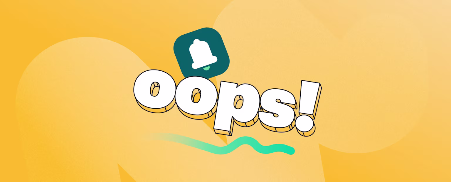 graphic saying oops