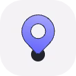 Location icon badge