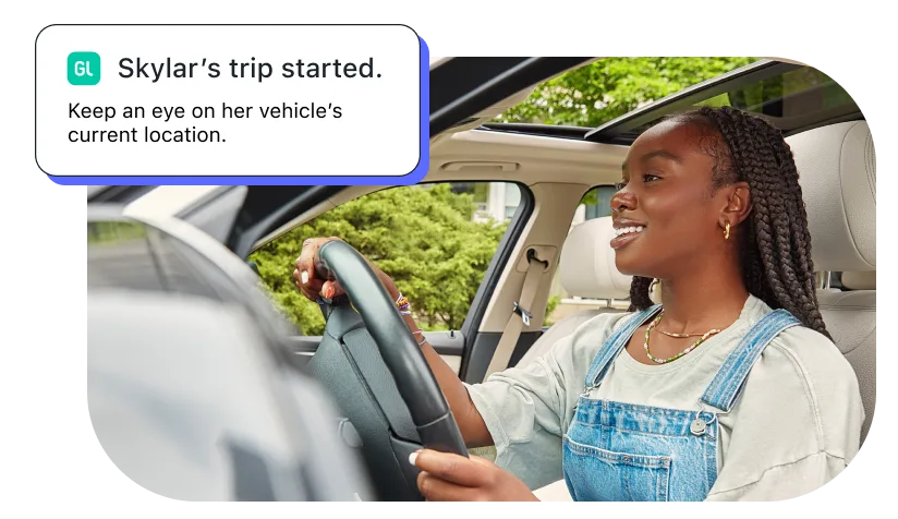 Parents use driving reports and real time trip alerts to keep an eye on teen drivers.