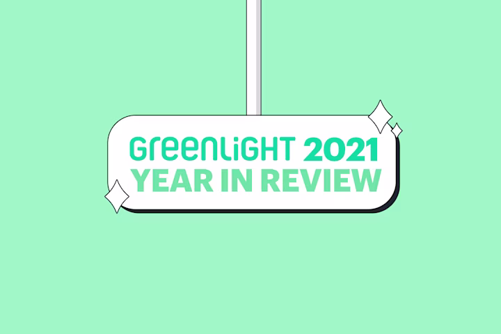 Greenlight 2021 Year in Review graphic