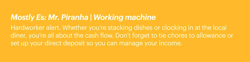 Bad Guys Greenlight money personality