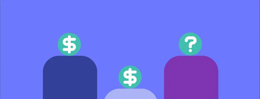 gif of money logos hopping around bar graphs