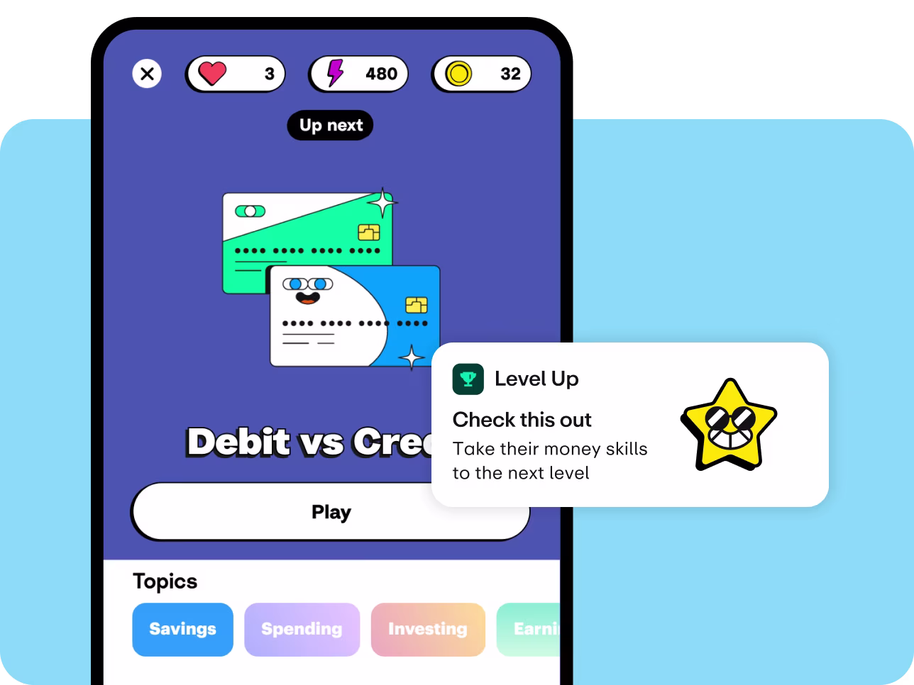 LevelUp-notification