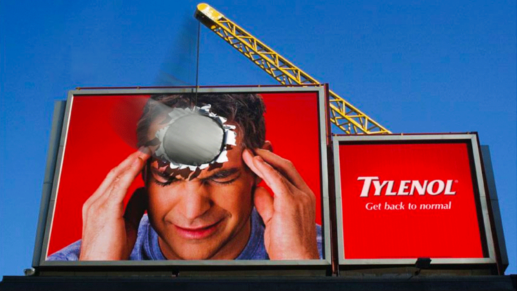 tylenol clever ad