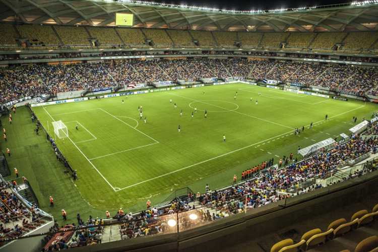 amazonia stadium Nacional match