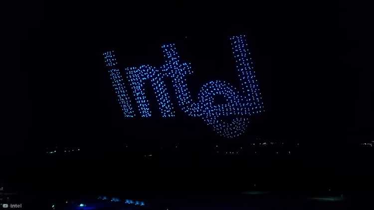 Intel Drone show