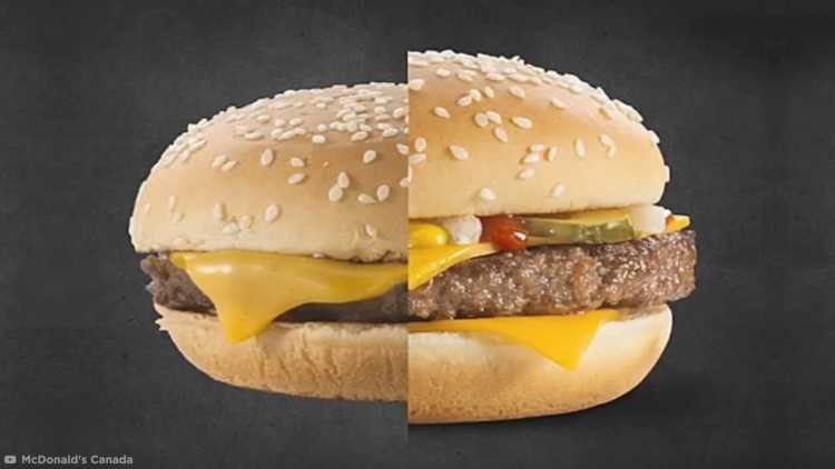 mcdonald's burger comparison