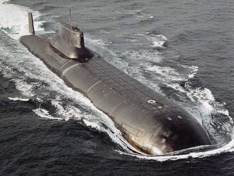 Typhoon Class Submarine